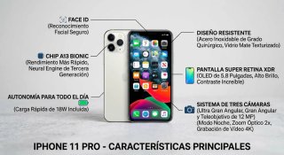 IPHONE 11 PRO 256GB BAT100%//GARANTÍA!!CAMBIO!!!