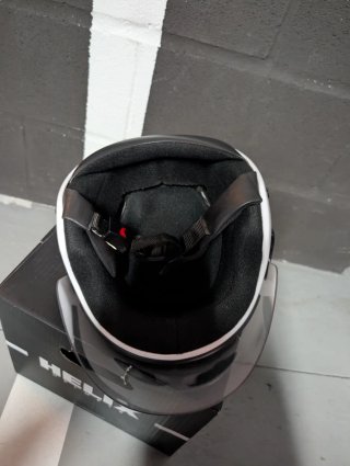 Casco Nzi Helix Blanco Niño