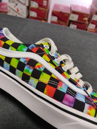 Vans Old Skool scacchi tie-dye taglia 42.5