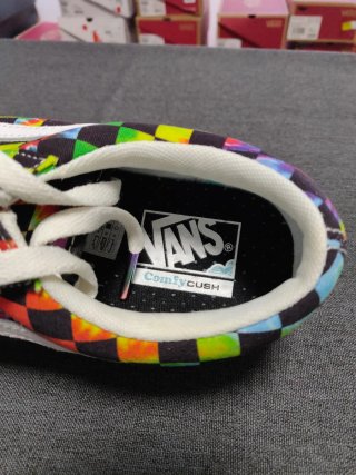 Vans Old Skool scacchi tie-dye taglia 42.5