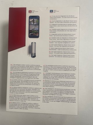 Cámara Vigilancia Bosch Eyes Outdoor II