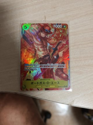 Carta One Piece Card Game Portgas D. Ace
