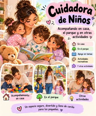 Cuidadora de niños (a)