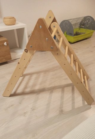 Conjunto Pikler Montessori Madera