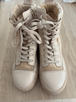 Botines Zara Beige