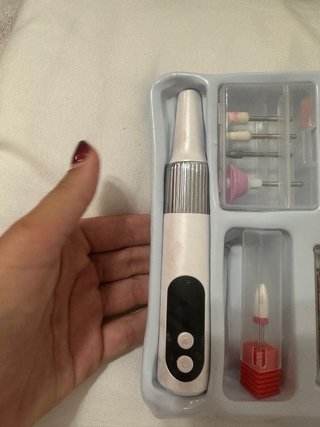 Torno Eléctrico Inalámbrico para Uñas