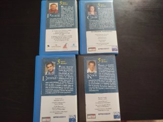 Lotes VHS Voces Divinas Pavarotti, Caballé, Doming
