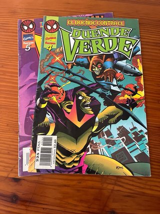 Lote 5 cómics duende verde 1996- Marvel