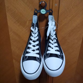 NUEVAS Zapatillas Altas Lona CON ETIQUETA n° 40