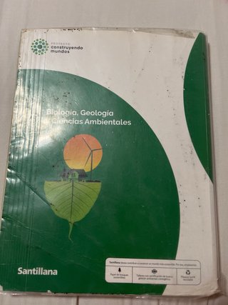 Biología, Geología y Ciencias Ambientales 1 Bac...