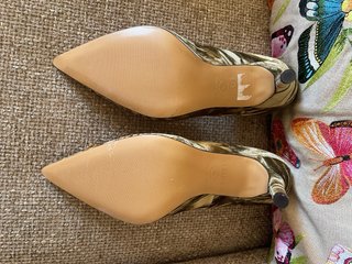 Zapatos de tacón LODI terciopelo verde