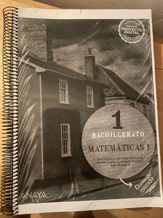 Matemáticas I 1 Bachillerato