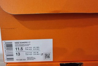 Nike Vomero 17 Talla 45.5
