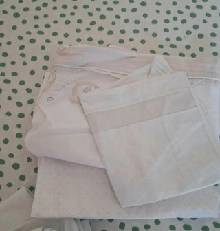 Set di 4 completi lenzuola per culla