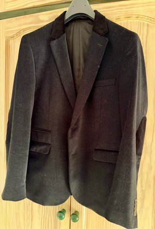Blazer Americana Negra Talla L