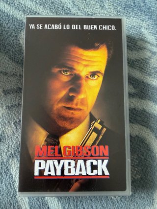 VHS Payback - Mel Gibson - Película Original