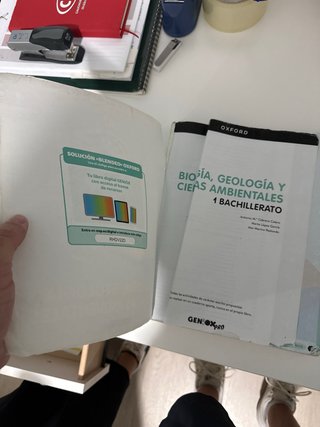 Biología, Geología y CC. Ambientales 1º Bachill...