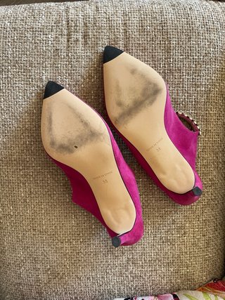 Zapatos Joni Fucsia con Pedrería