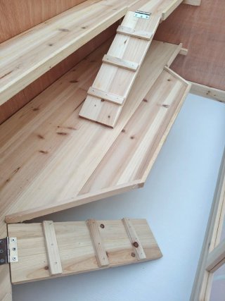 Jaula para Cobayas de Madera