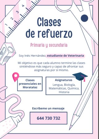 Clases particulares Primaria y ESO