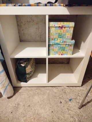 Estantería modular blanca