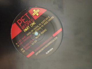 4 vinilos hard techno