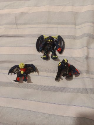 3 Personaggi Gormiti Serie Oscurità