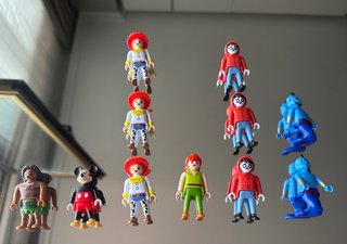 Figuras Playmobil Disney Kinder 1x2e;3x4,5e;10x11e