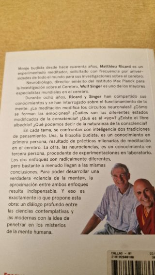 Cerebro Y Meditación Diálogo Entre El Budismo Y...