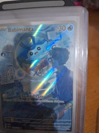 Carta Pokémon Babimanta 189/182 - Faille