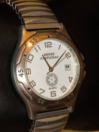 Relógio Vintage Henry Castignac