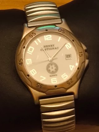 Relógio Vintage Henry Castignac