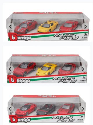 Burago Ferrari Set 3x 1:43.