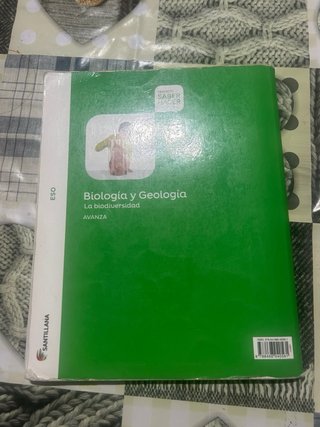 Libro de Biología y Geología