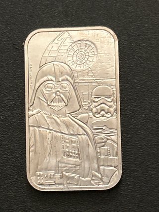 Moneda de Plata Onza Star Wars