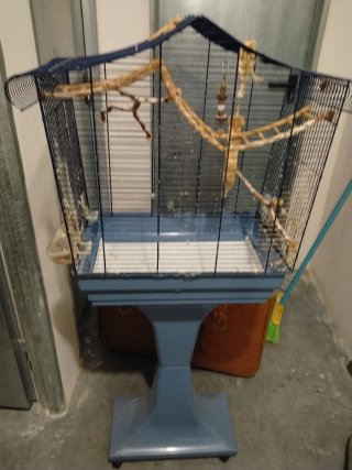 Jaula para pájaros (recoger en la zona indicada)