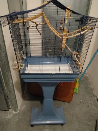 Jaula para pájaros (recoger en la zona indicada)
