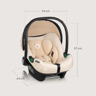 Silla de coche Lionelo Astrid i-Size Beige
