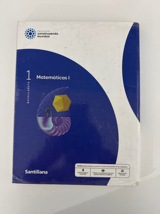 Matemáticas I 1 Bachillerato