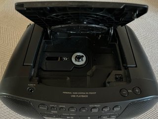 Sony CD/USB/Radio Portátil Negro