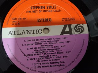 Stephen Stills Still Stills LP España 1976