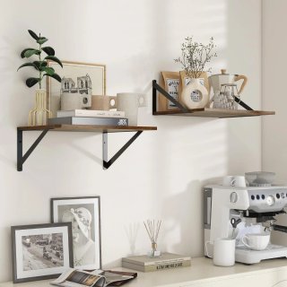 Pack 2 Estantes Madera Estilo Industrial