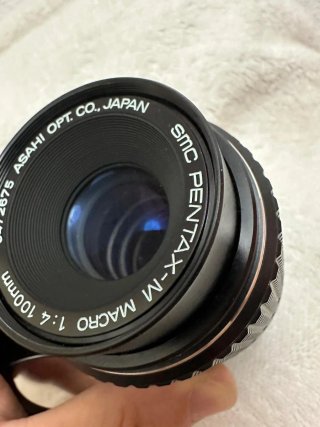 Objetivo Pentax SMC 100mm f/4 K