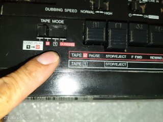Radio Cassette Doble Sharp WQ-T352H