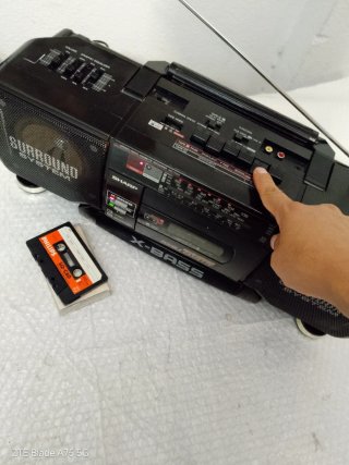 Radio Cassette Doble Sharp WQ-T352H
