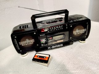 Radio Cassette Doble Sharp WQ-T352H