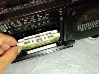 Radio Cassette Doble Sharp WQ-T352H