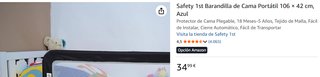 Barandilla de Cama Portátil Safety 1st