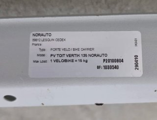 Portabicicletas Norauto para Techo