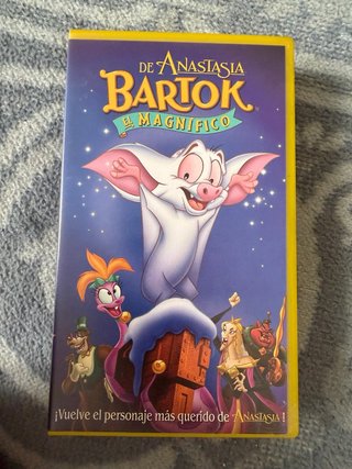VHS Bartok el Magnífico De Anastasia